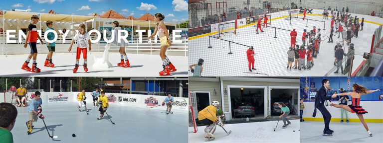 Premium Super-Glide Synthetic Ice Rinks