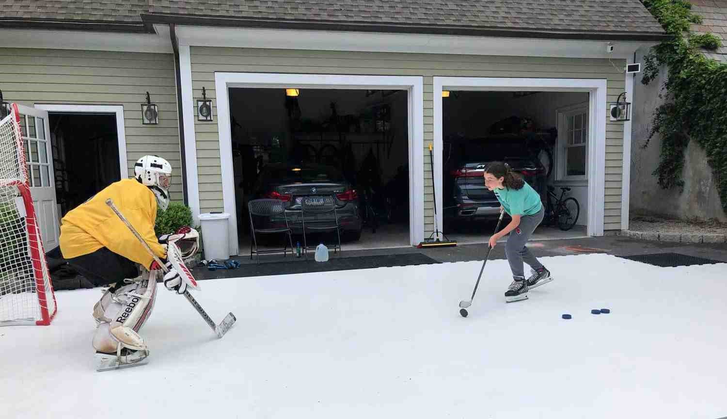 Home Synthetic Ice Rink