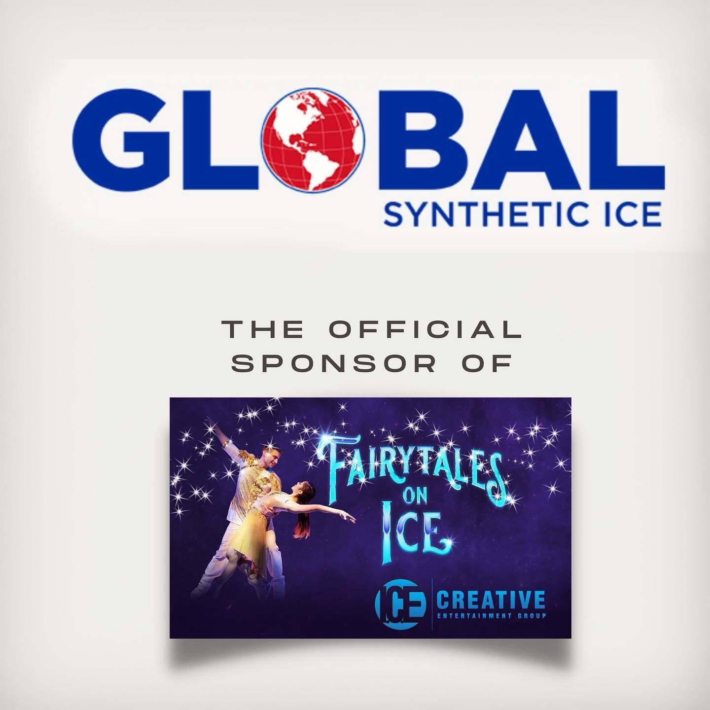 Global Synthetic Ice The official Sponsor
