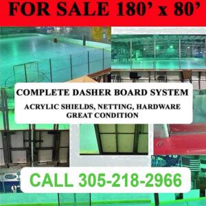 used dasher boards, used dasherboards