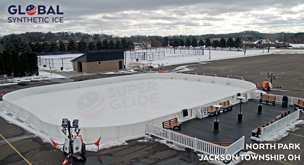 Global synthetic ice rink at Jackson Township, OH