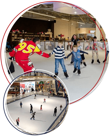 commercial ice rinks with synthetic ice
